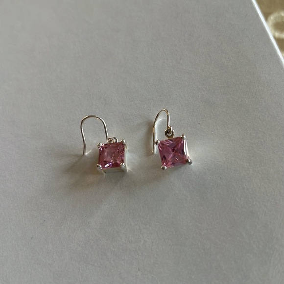 Pink stones ring and earrings set - Picture 7 of 7